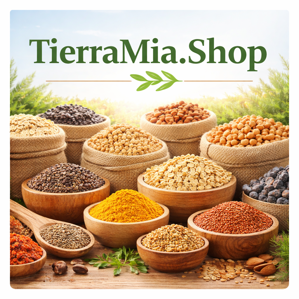Granos, semillas, especias y frutos secos a granel de TierraMia.Shop